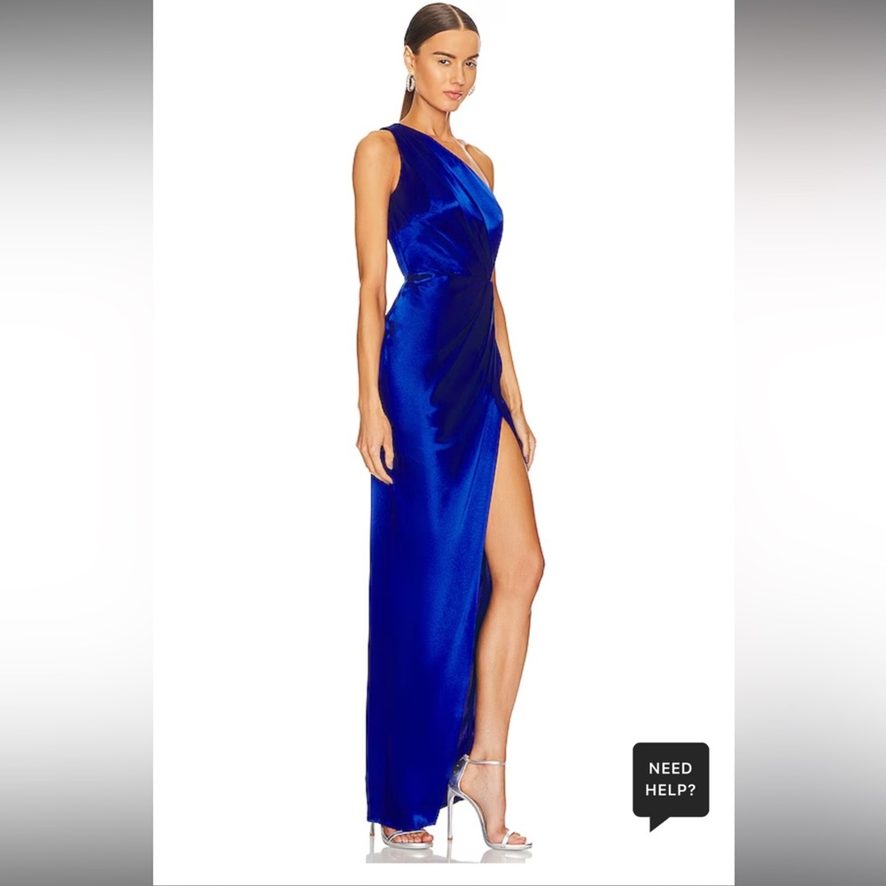 Sau Lee Preston Dress in Egyptian Blue